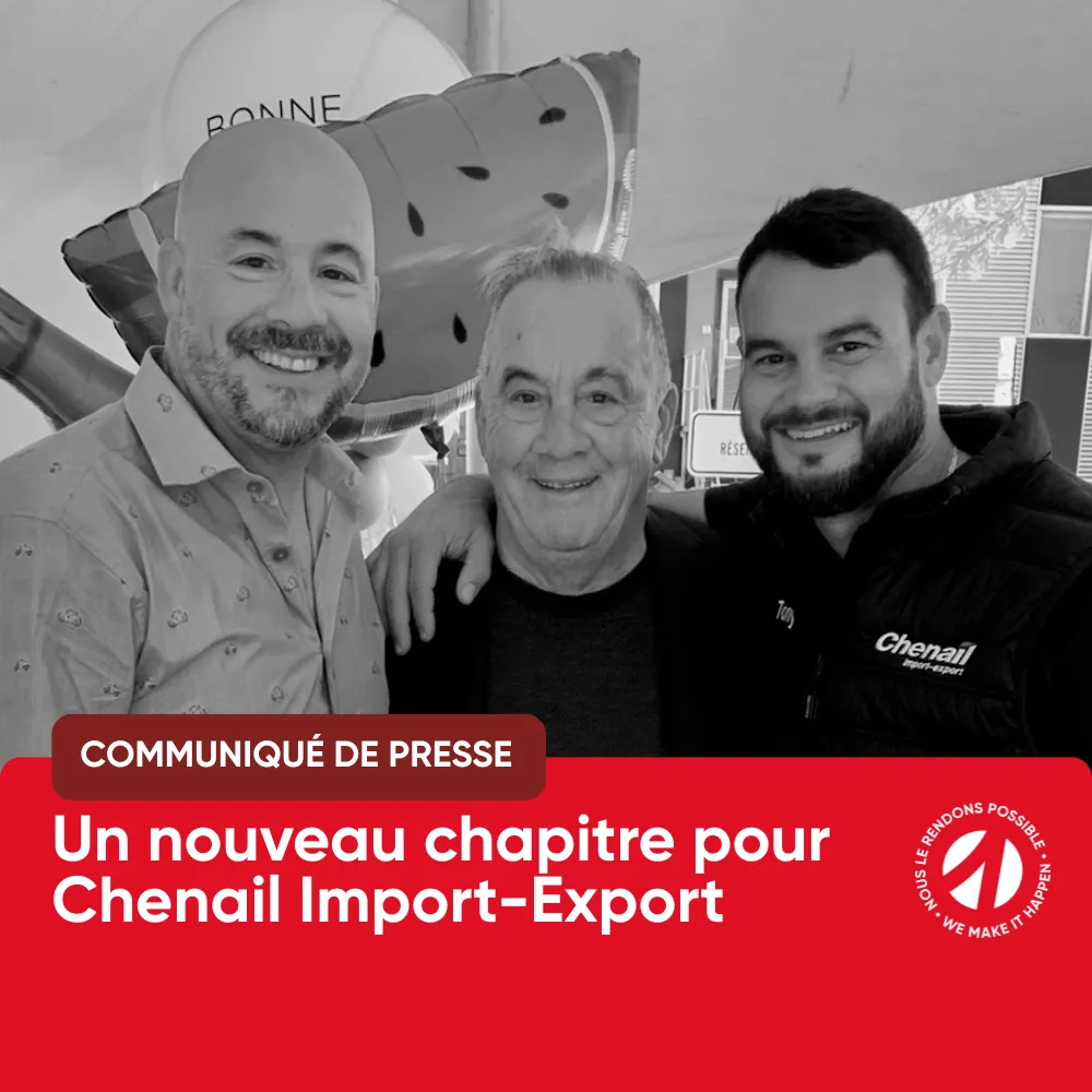 Annonce - Tony Bono nouveau président